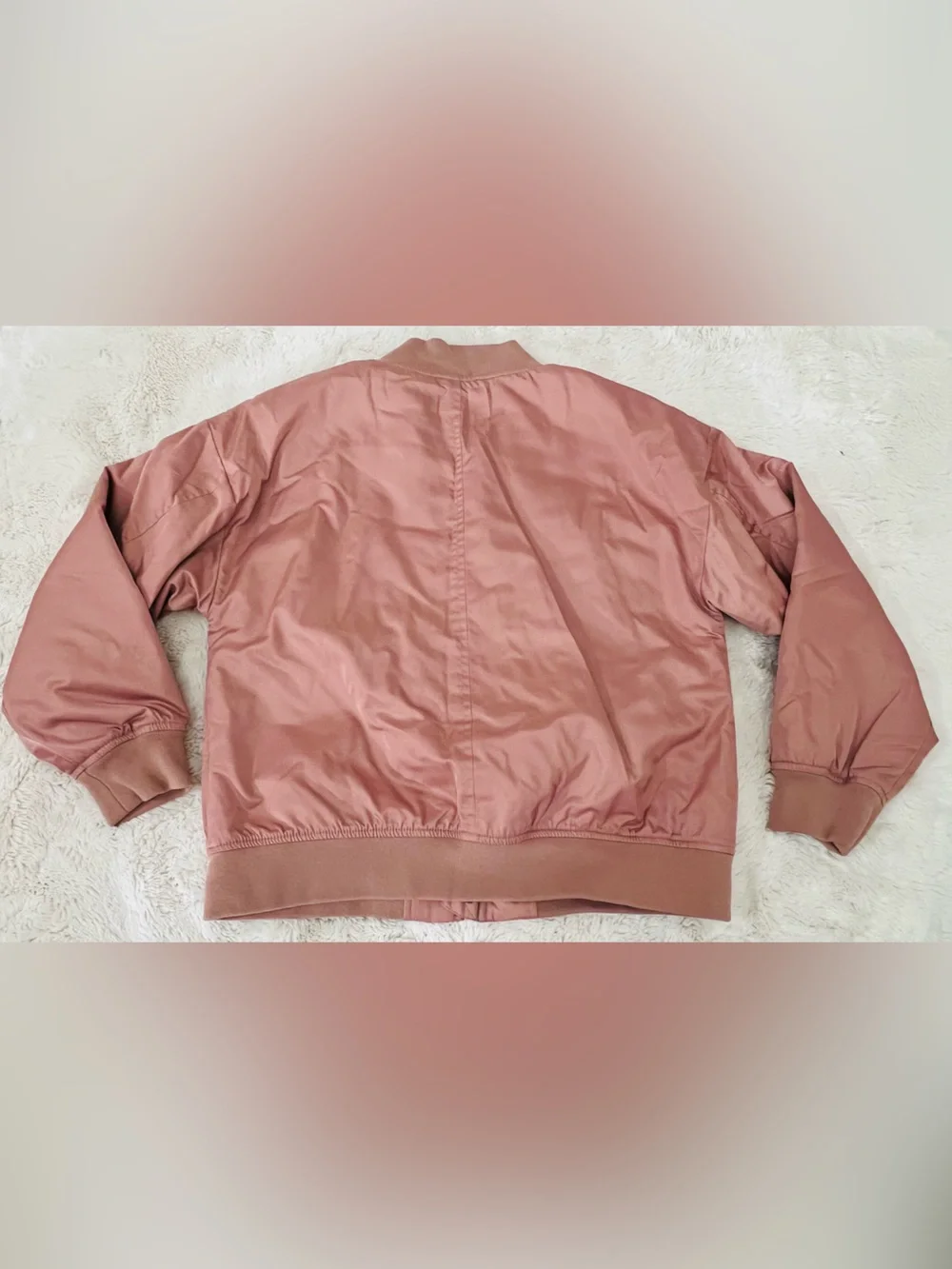 GAP Dusty Rose Kids Bomber Jacket